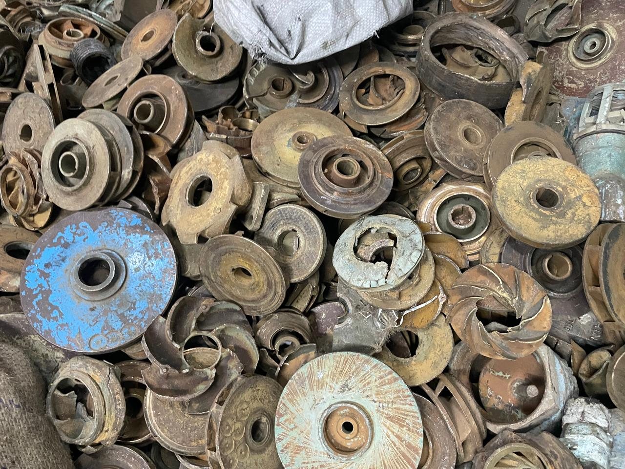 Non-ferrous metal scrap inventory